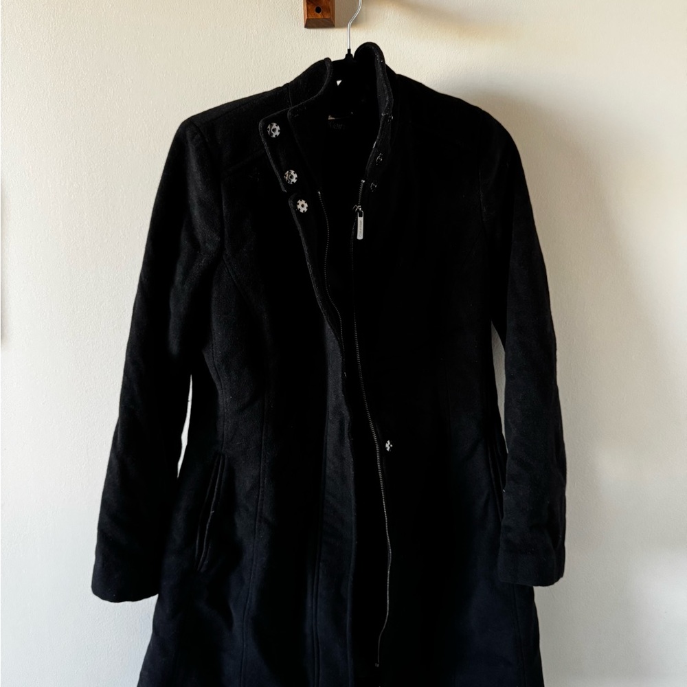 Calvin Klein Black Trench Coat